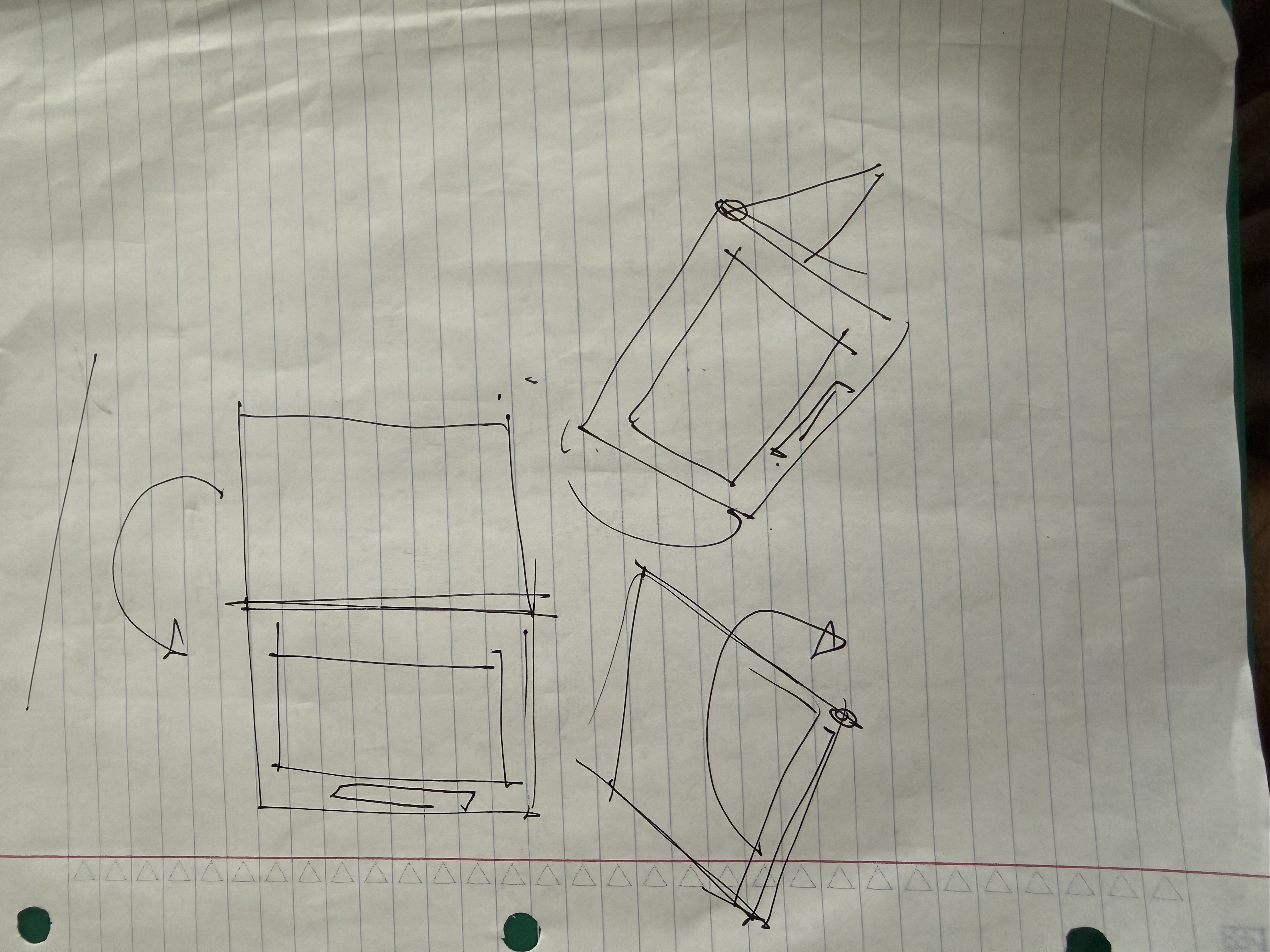 MonoScribe sketch and design exploration 1 of 17