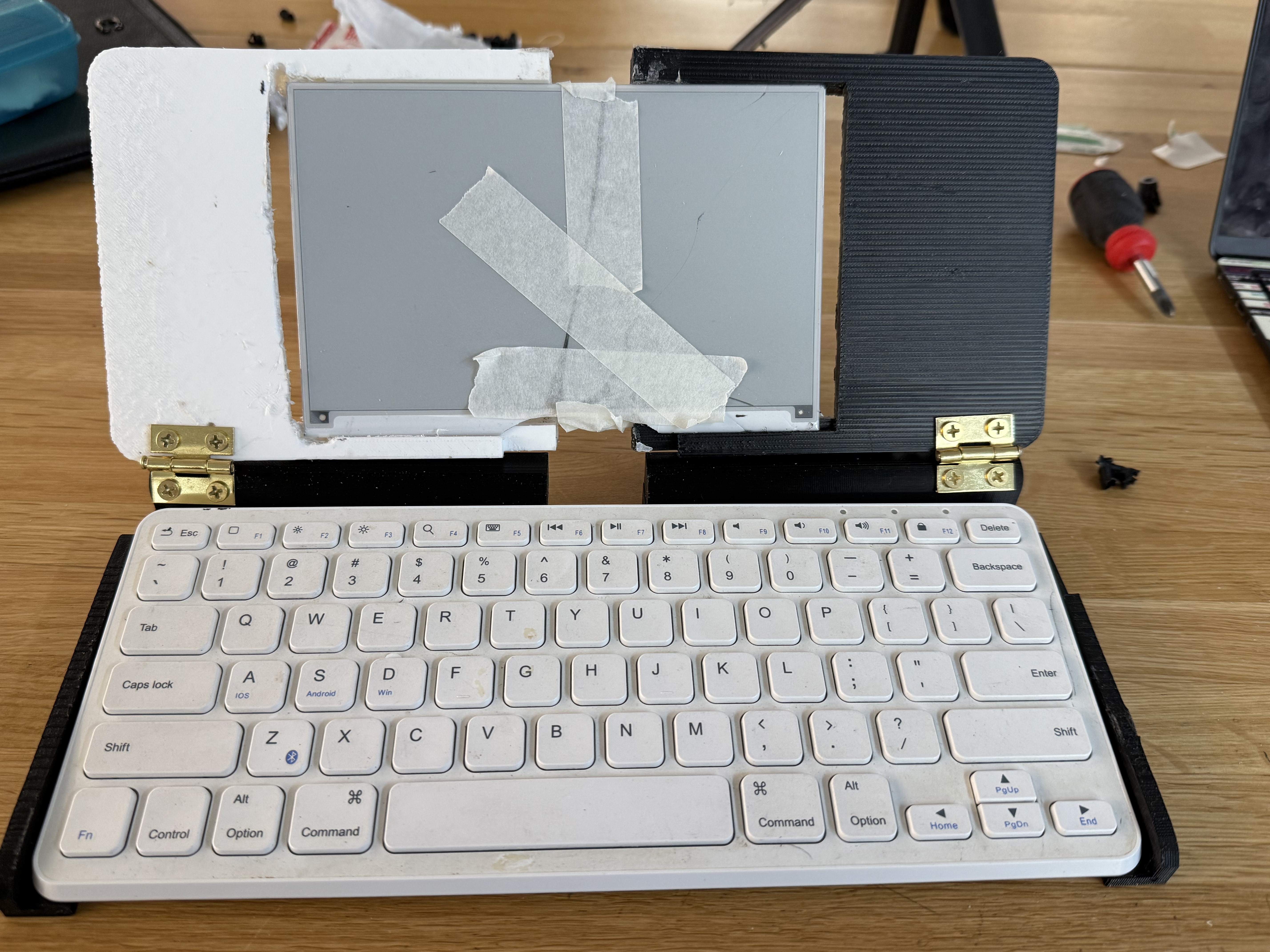 MonoScribe Version 1 early hardware exploration