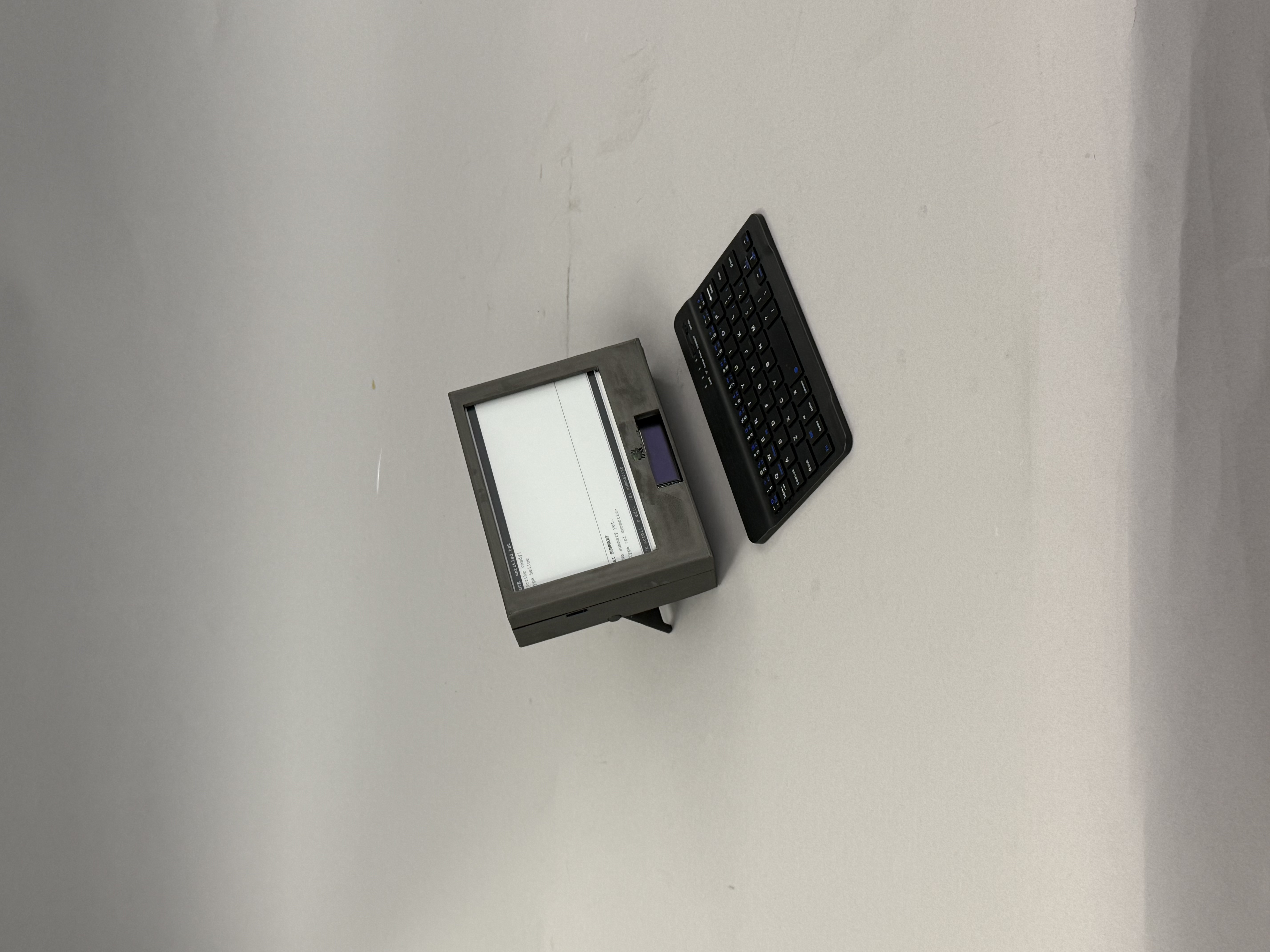 Completed MonoScribe Version 4 prototype